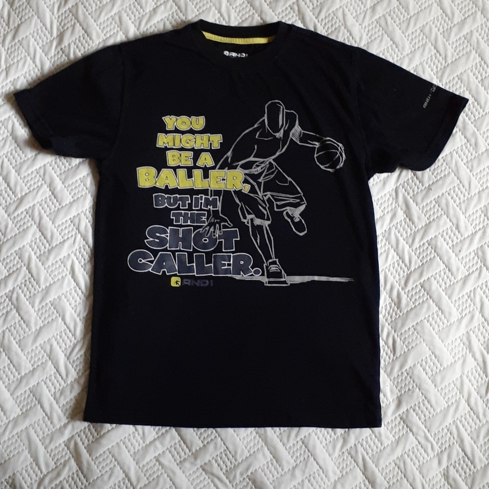 Boys  and one tee shirt